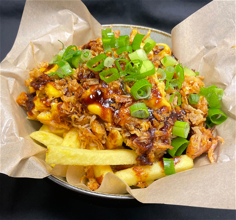 Loaded Frites Pulled Chicken