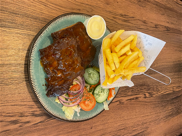 Spare-ribs menu 