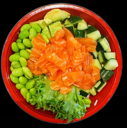 Pokebowl zalm