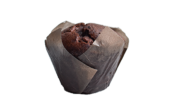 Muffin dubbel chocolade