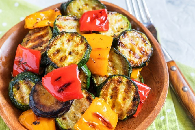 Grilled vegetables