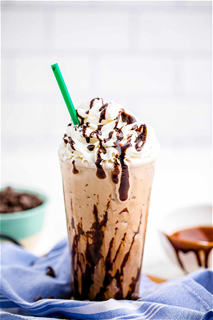Iced Frappe chocolate