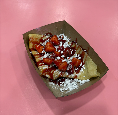 Crepe Aardbeien & Slagroom