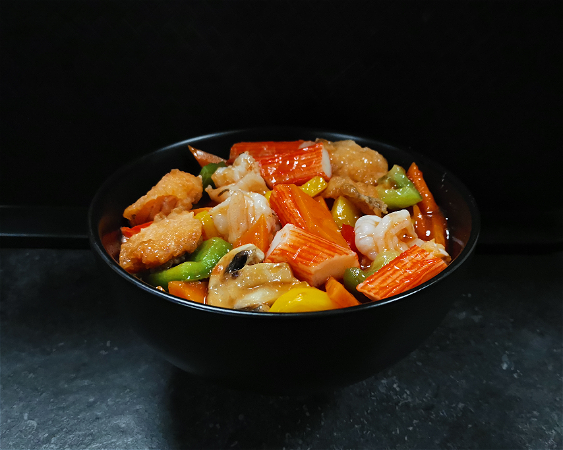 Seafood wok