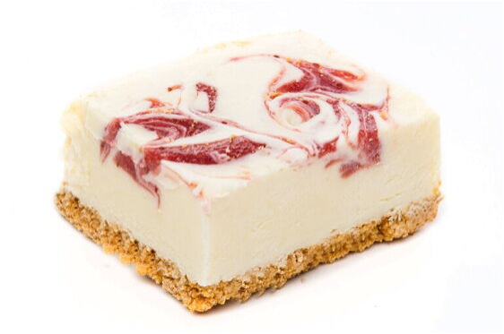 New York Style Strawberry Cheesecake