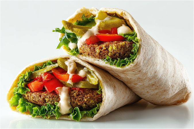 Falafel wrap 