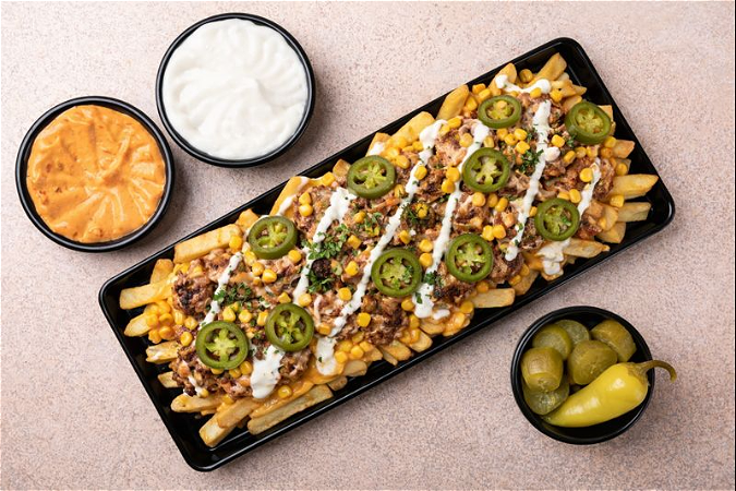 Shawarma cheese fries