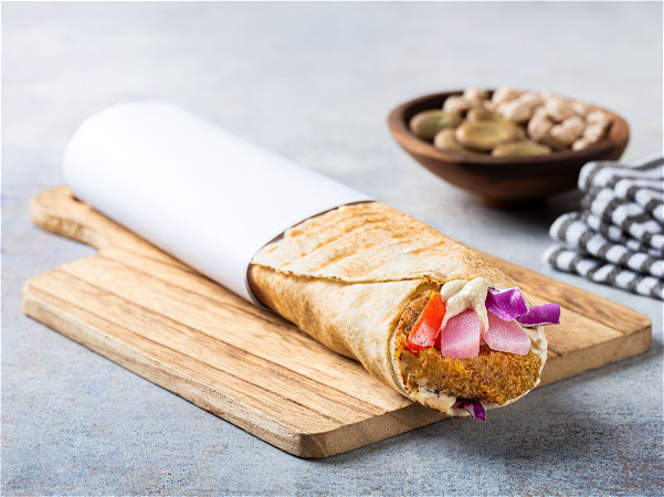 Falafel wrap 