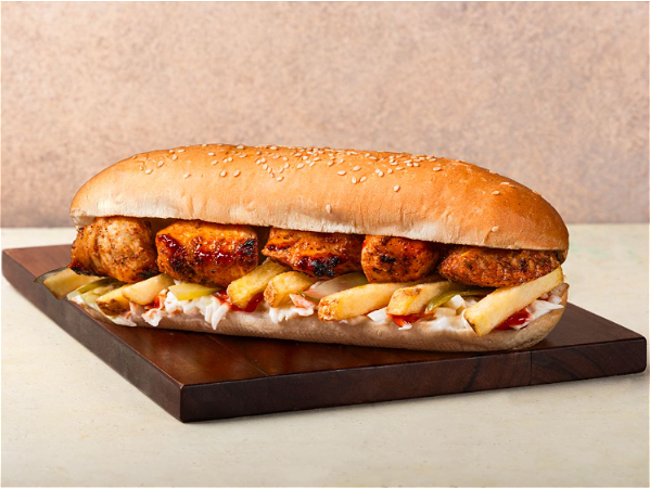 Shish taouk sandwich