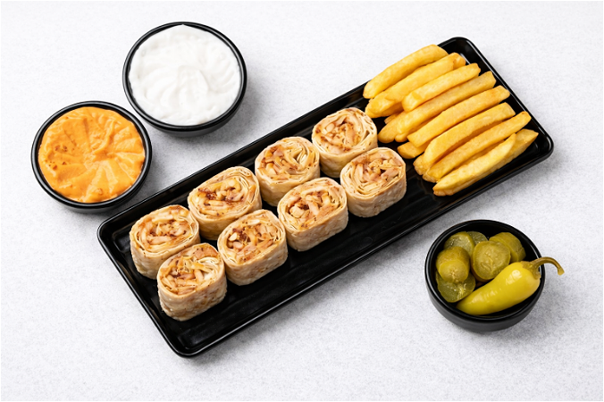 Original shawarma schotel