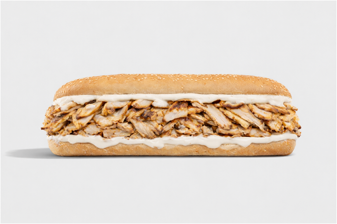Shawarma baguette