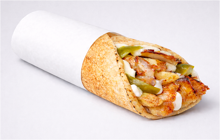 Originele shawarma wrap groot