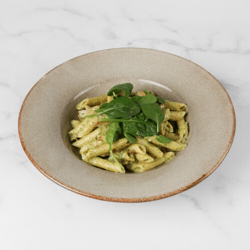 Pasta pollo pesto