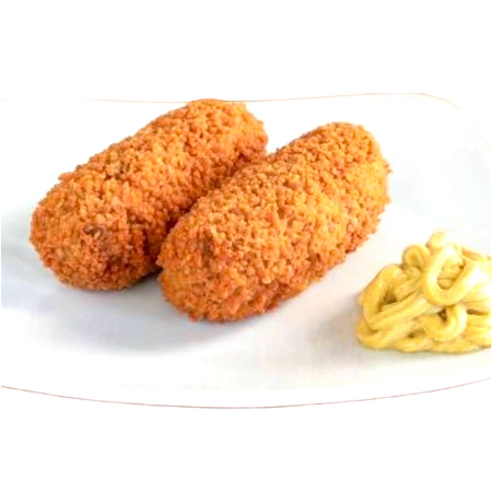 Vegan Kroketten met Mosterd (2 stuks)