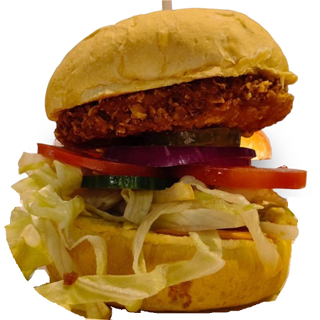 Vegan Crispy Kip Burger