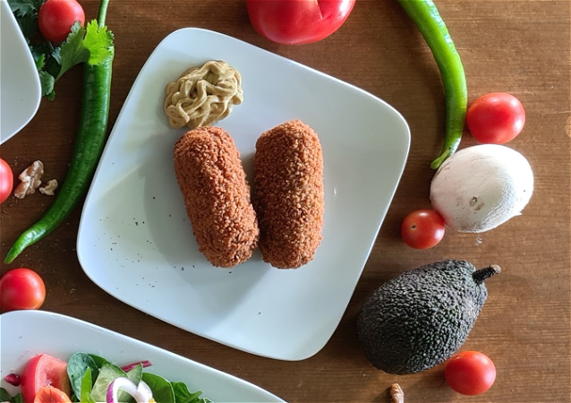 Vegan kroketten 2 stuks