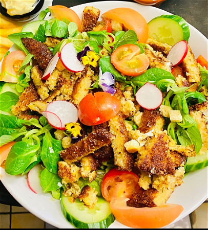 Vegan Falafel Salade