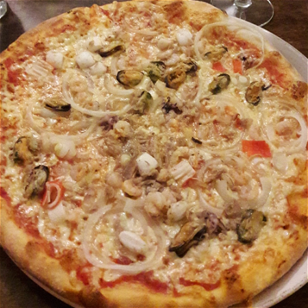 Pizza Santa Maria speciaal