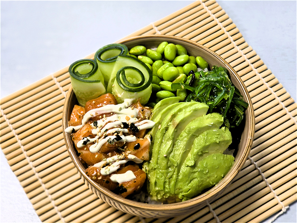 Salmon wasabi