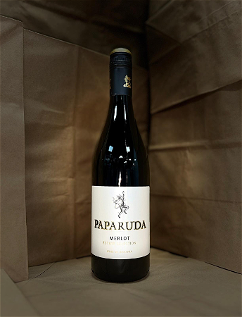 Fles wijn Merlot rood