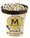 Magnum Double White chocolate & Cookies 440ML