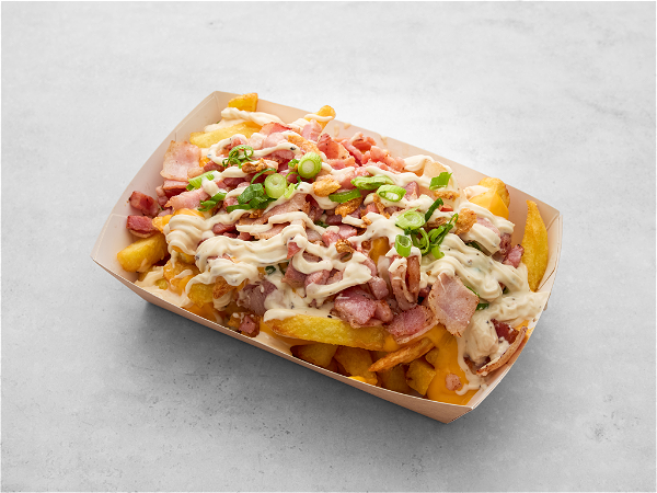 Loaded fries bacon 