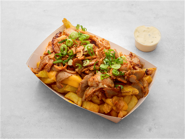 Loaded fries kip doner