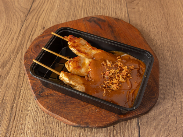 varkenshaas saté 3 stokjes