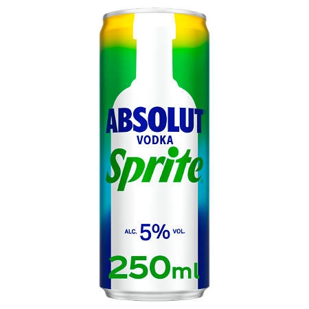 Absolut Vodka & Sprite