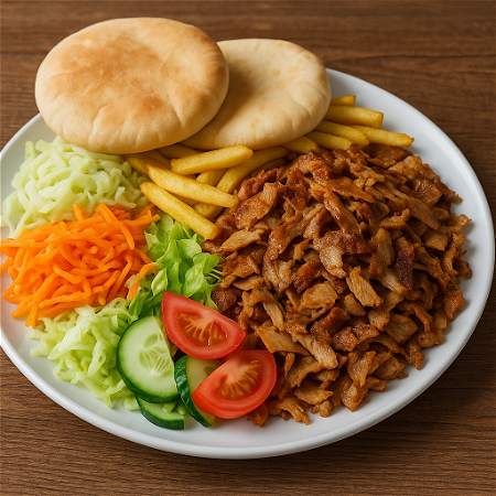 Kipdöner Schotel Groot