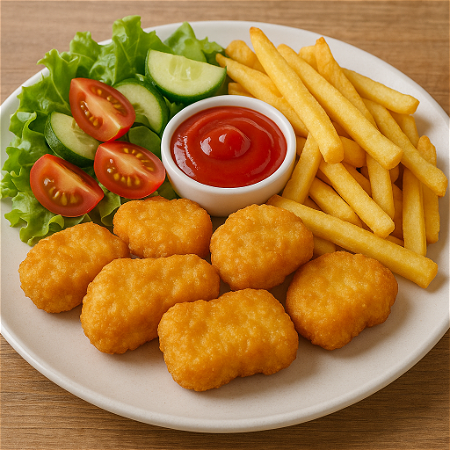 Kipnuggets Schotel Klein