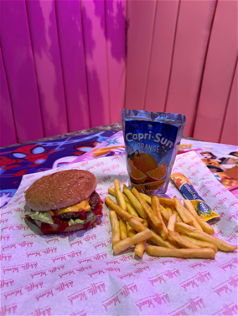 Beef Burger Kids Menu