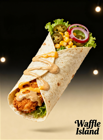 Spicy Crispy Chicken Wrap