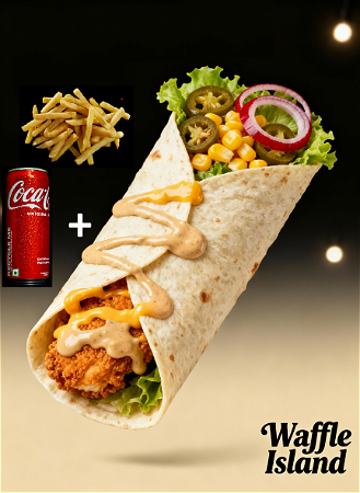 Spicy Crispy Chicken Wrap Menu