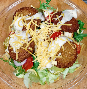 Falafel salade (vegan)