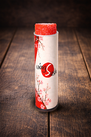 Red Fresh Salmon Push Pop