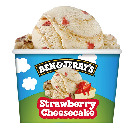 Ben & Jerry’s Strawberry Cheesecake