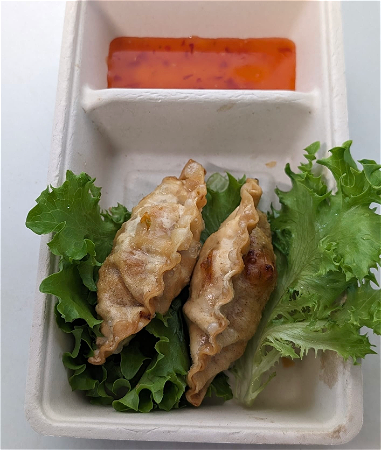 Spicy chicken dumpling 3 stuks 
