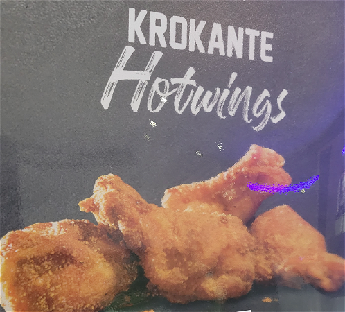 Krokante hotwings