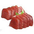 Sashimi tonijn ( alleen vis )