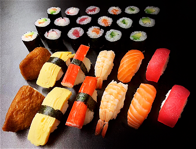  Actie Sushi mix B 2 pers. menu