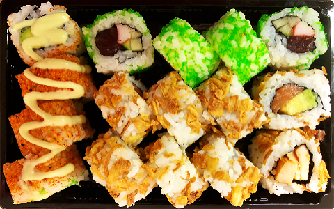 Sushi spicy box (16 stuks) 