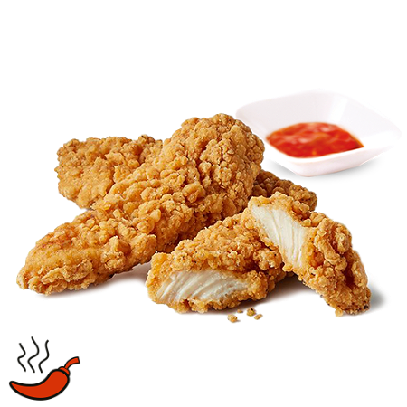 Spicy chicken strips 