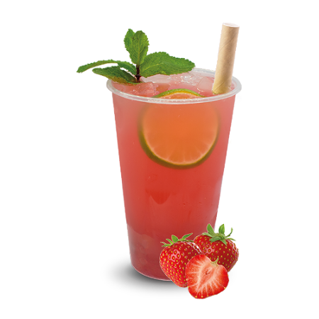 Homemade Iced Tea Strawberry