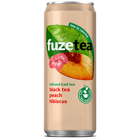 FuzeTea Black Tea Peach Hibiscus