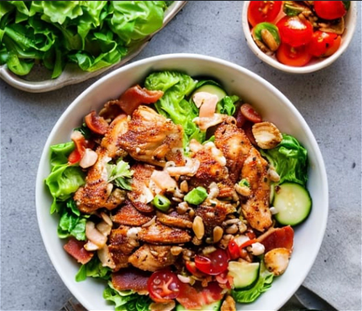 Salade Spicy Chicken Deluxe