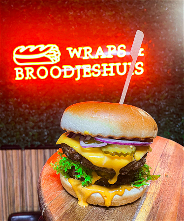 Double Bacon Cheese Burger menu