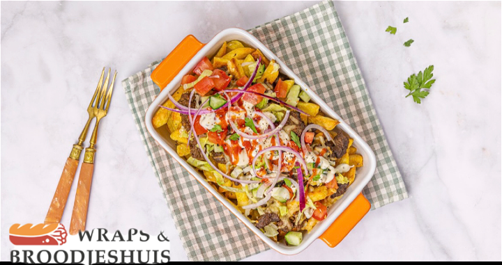 Kapsalon Flamin Hot cheetos Chicken