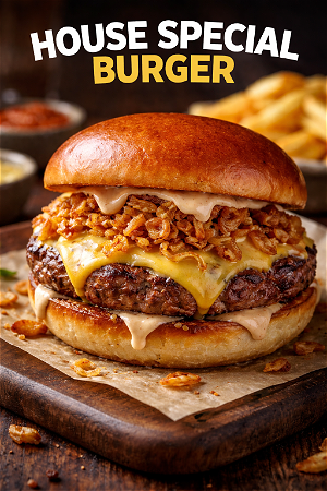 House Special Burger (NEW)