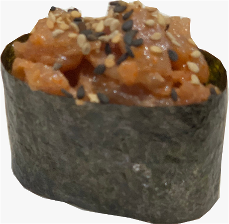 Spicy tuna gunkan